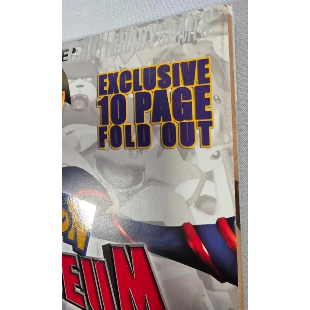 Nintendo GameCube Pokemon Colosseum Official Strategy Guide w/ 10 Page Fold Out - Picture 4 of 8
